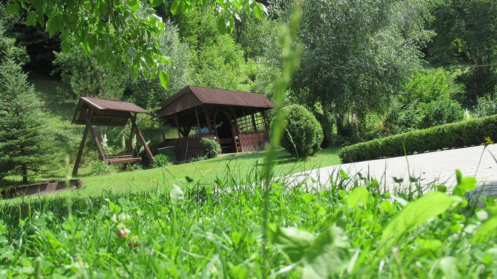 Widok na naszą alatane z grilem