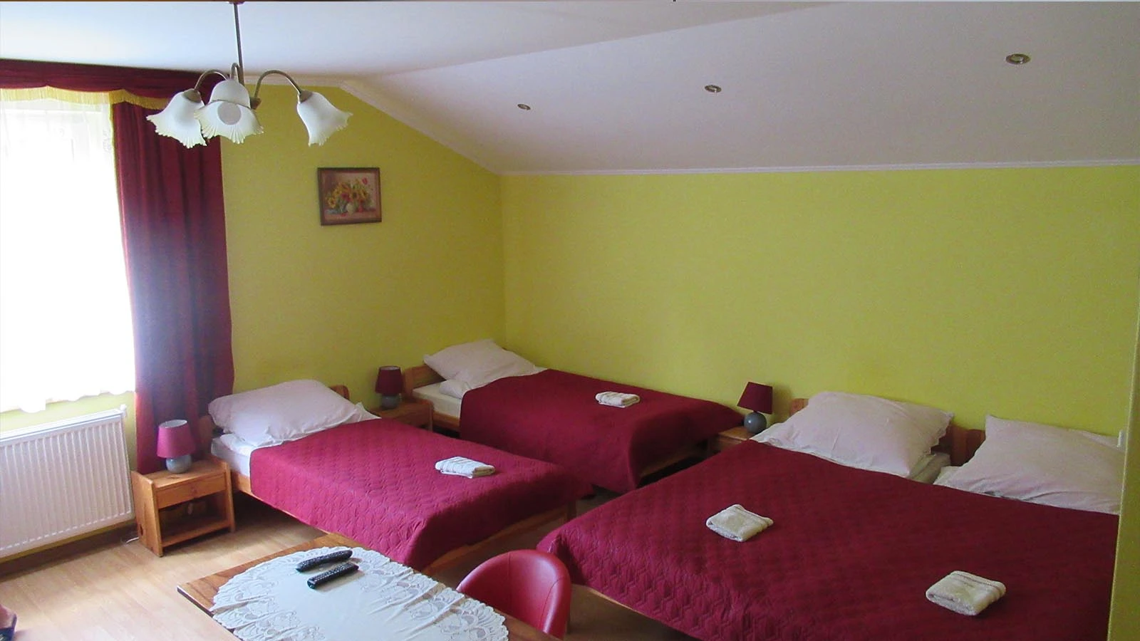 Miejsca noclegowe 4 lub 5 osobowe