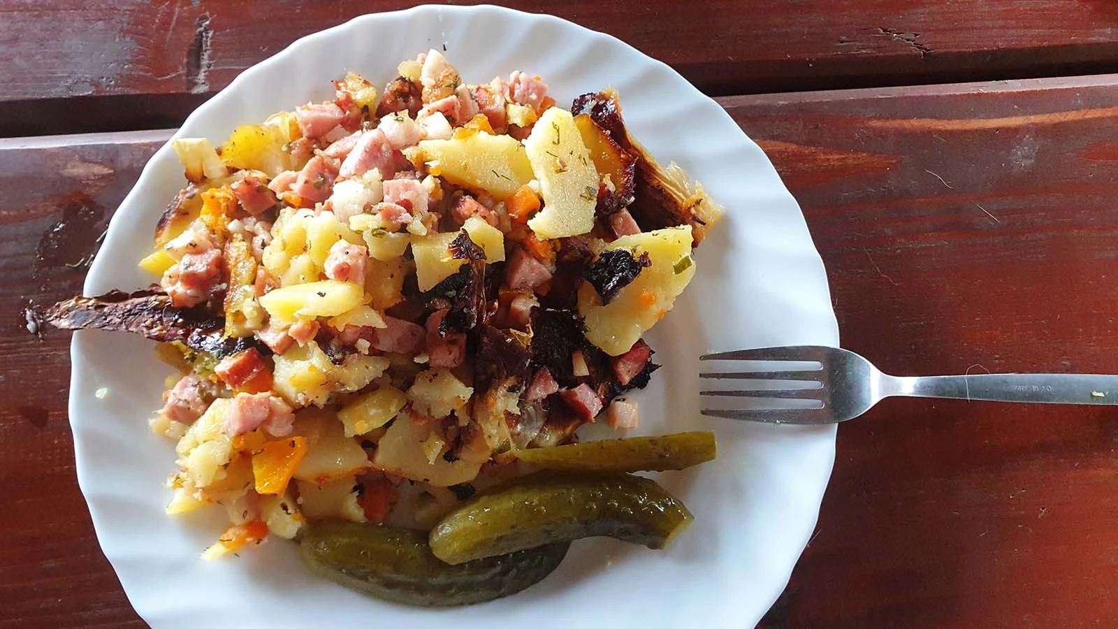 Pieczone w naszym piecu w altanie