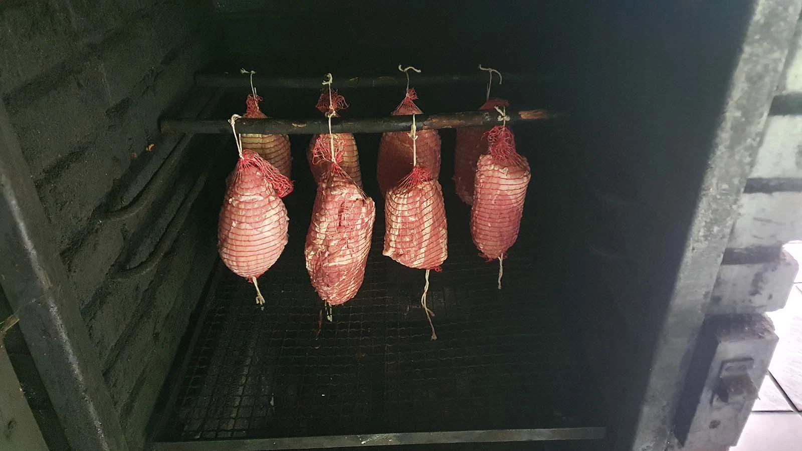 Wędzarnia w altanie U Basi