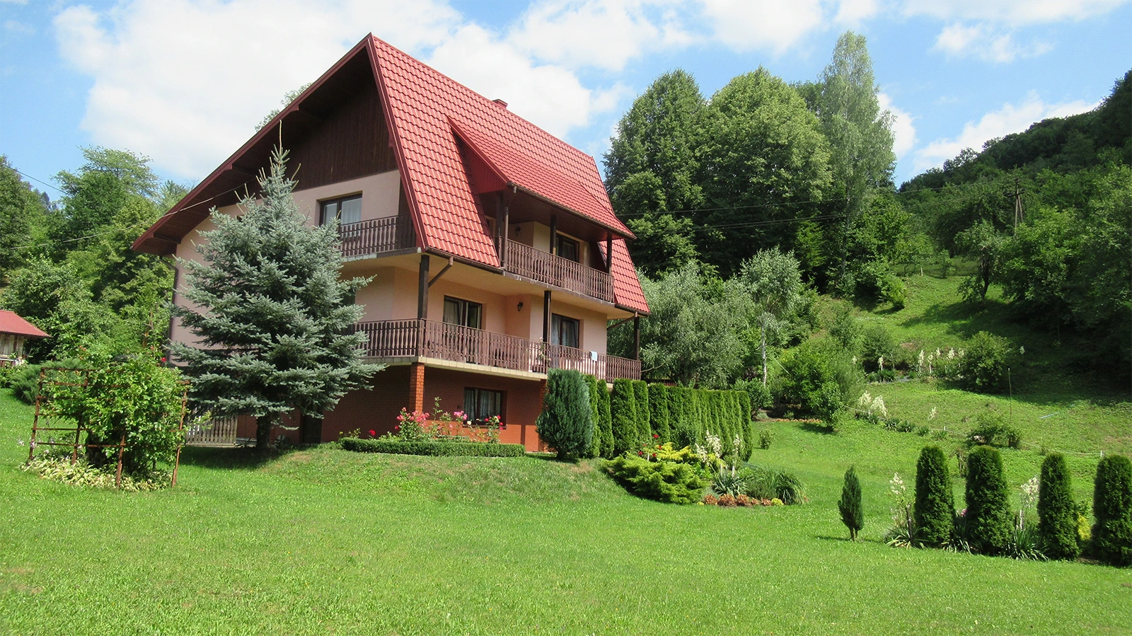 Agroturystyka U Basi latem